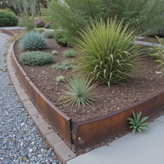 Metal Strips with Rustic Patina