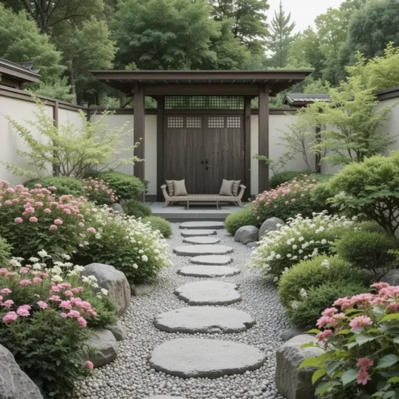 Muted Color Palette for Flowers and Decor