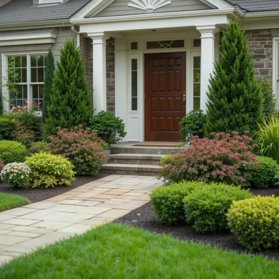 Plant Evergreen Shrubs
