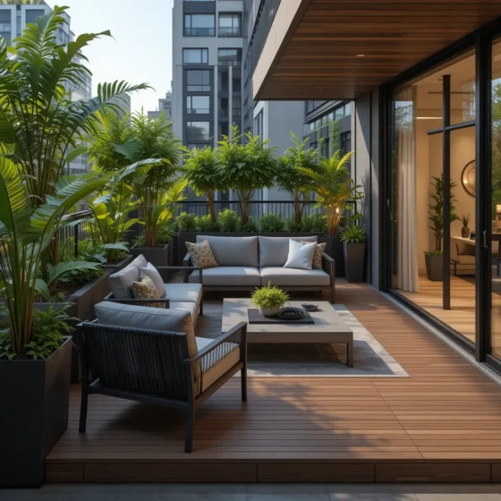 Raised Deck Tiles for a Luxe Base