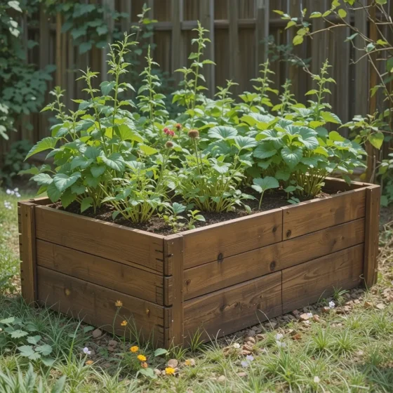Raised Planter Boxes for Vegetables