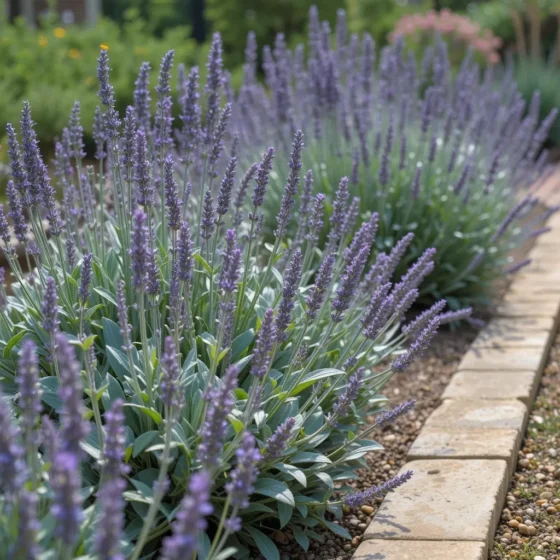 Sage and Lavender Border
