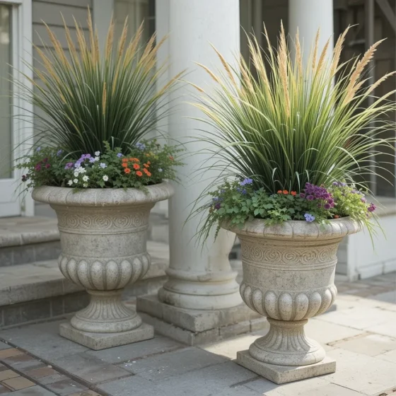 Stone Planters for Durable Elegance