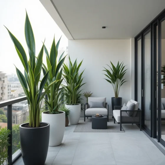 Tall, Architectural Plants as Statement Pieces