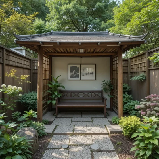 Teahouse Corner or Meditation Spot