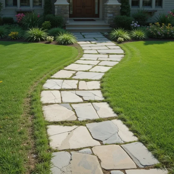 Use a Pathway of Flagstones
