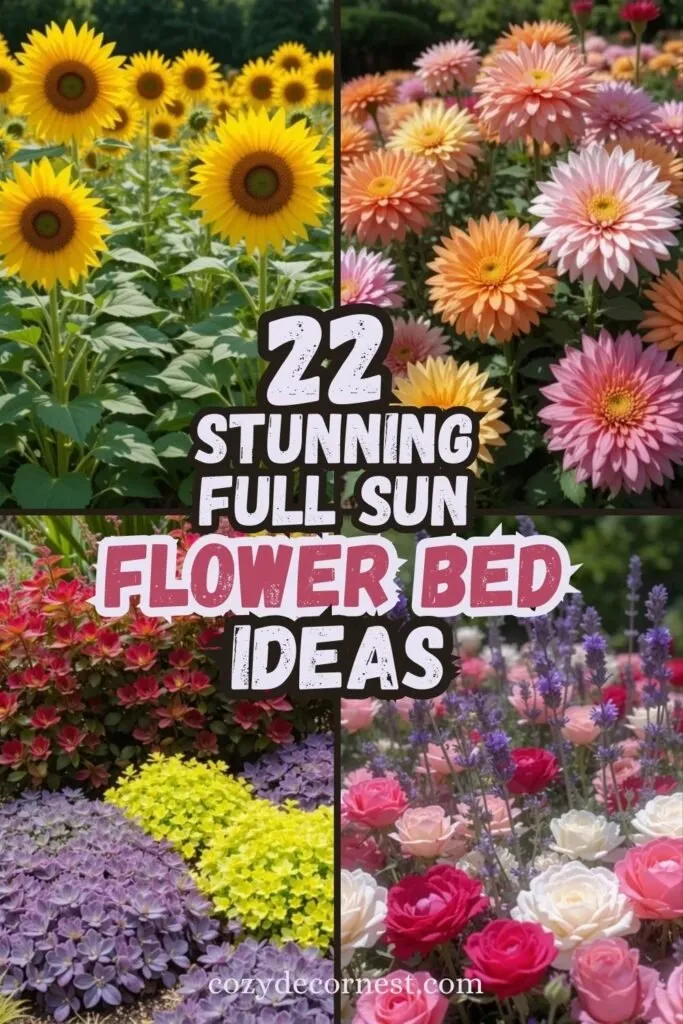 full sun Flower Bed Bed Ideas