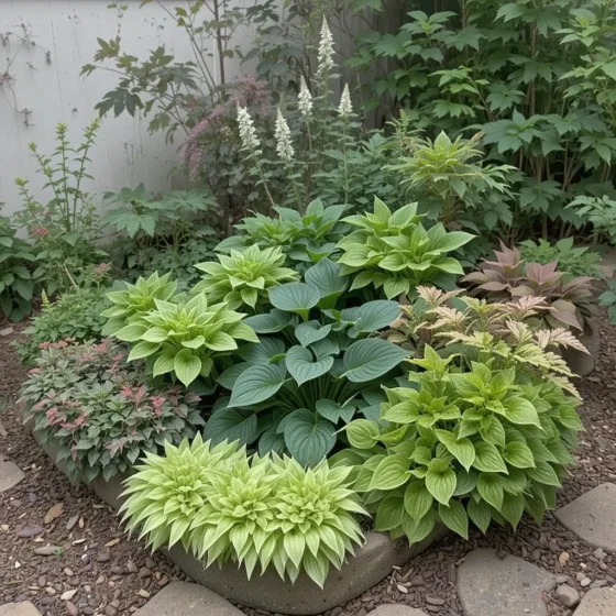 Mini Hosta Collection Garden
