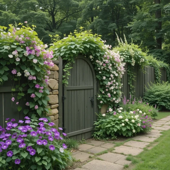 Let Vines Trail Over Fences and Walls