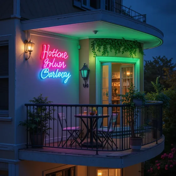 Neon Sign for a Fun Vibe