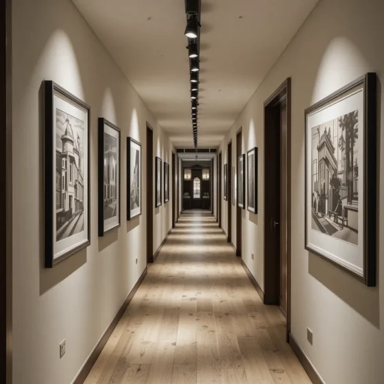 Track Lighting to Highlight Art or Decor