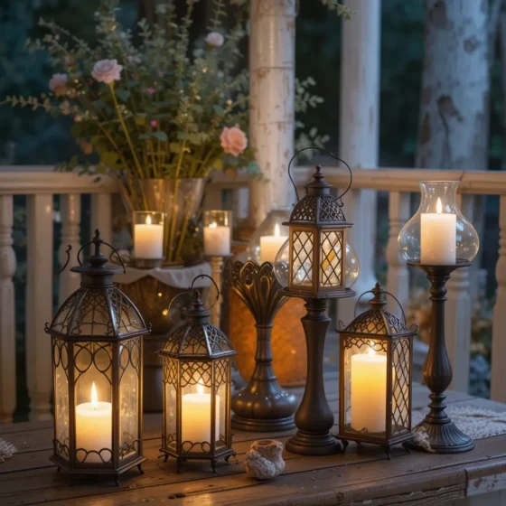 Vintage Candle Holders