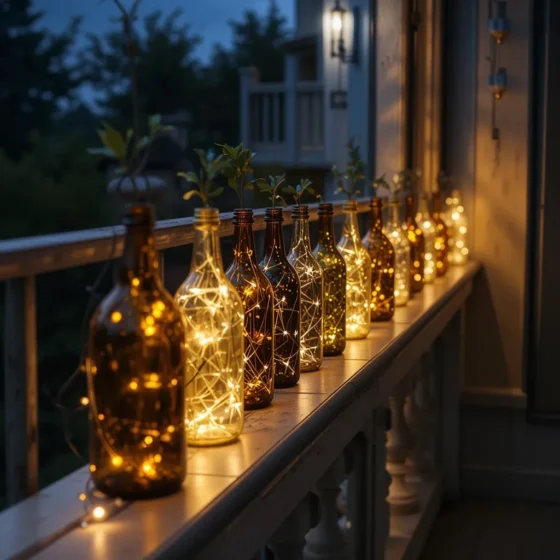 Wine Bottle Lights