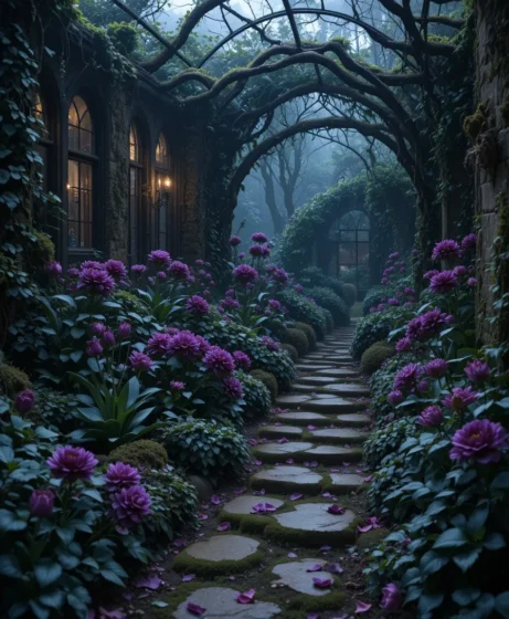 Black Roses and Dark Blooms - Witchy Garden Ideas