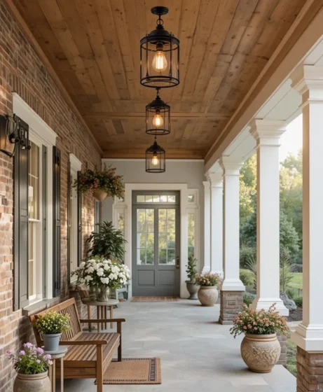 Cage-Style Ceiling Lights