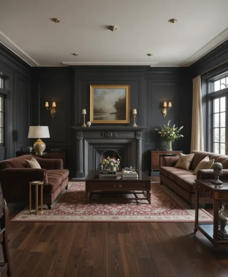 Dark Wooden Flooring