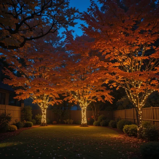 Fairy Lights in Trees