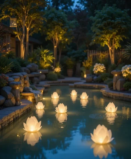Floating Pool or Pond Lights