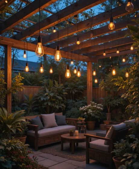 Hanging Edison Bulbs