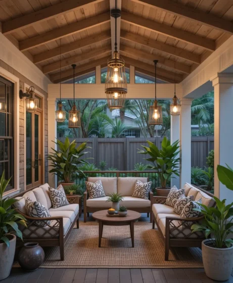 Lanai Lighting Ideas