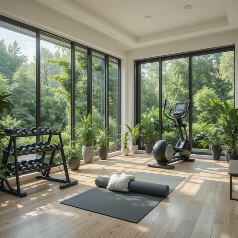 Home Gym Garden Room