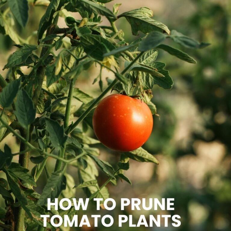 How to Prune Tomato Plants