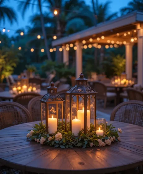 Lantern Centerpieces