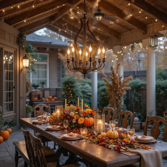 Outdoor Chandeliers for Elegant Gatherings