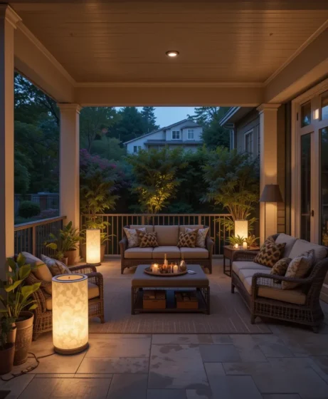 Outdoor Floor Lamps