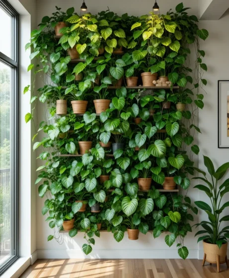 Indoor Plants Ideas for Living Walls
