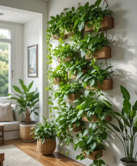 Indoor Plants Ideas for Living Walls