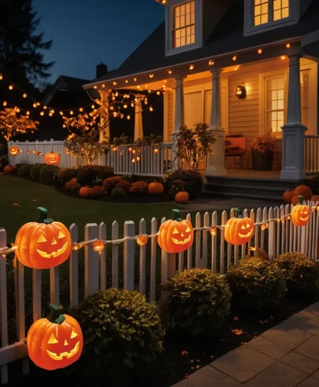 Pumpkin String Lights