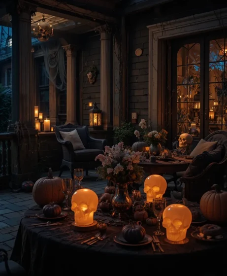 Skull-Themed Lanterns