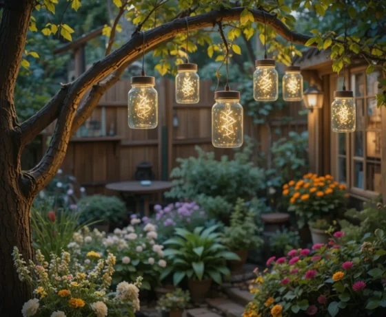 Solar Mason Jar Lights