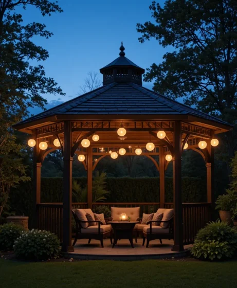 Solar-Powered String Globes