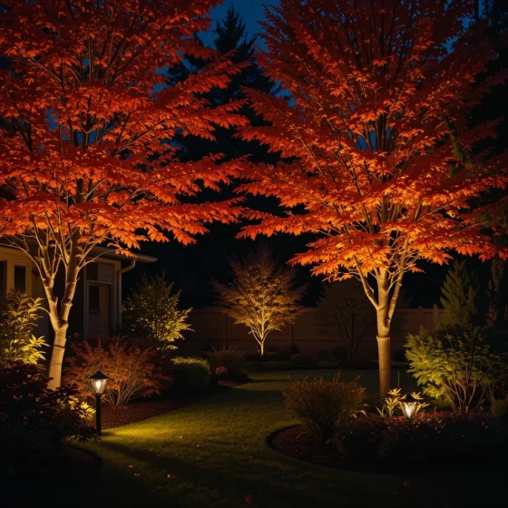 Spotlights for Fall Foliage