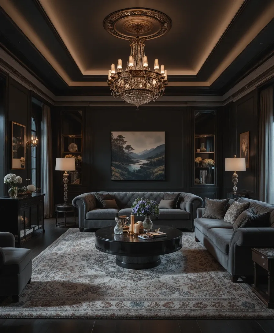 22 Dark Moody Living Room Ideas to Elevate Your Home Style
