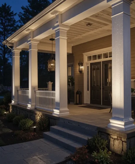 Uplighting Columns or Posts