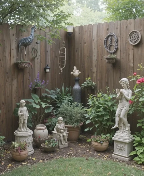 Add Outdoor Art or Statues