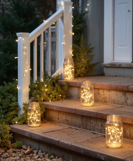 Battery-Operated Mason Jar Lights