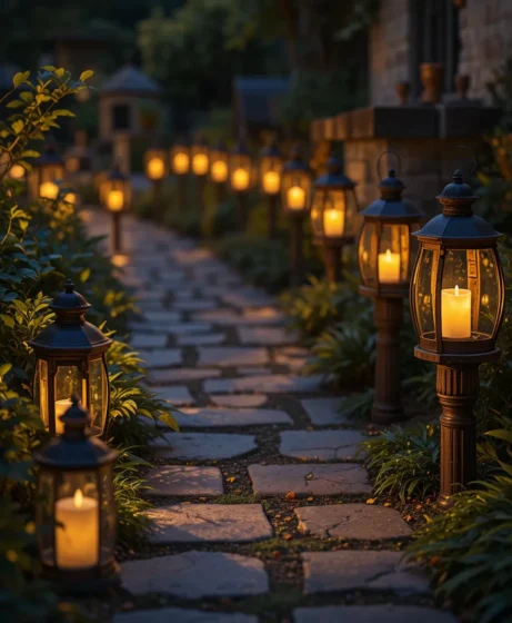 Candle Lanterns for Cozy Ambiance