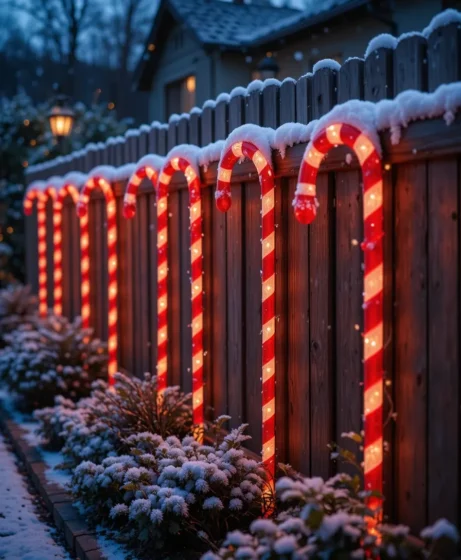 Candy Cane LED Lights