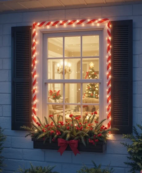 Candy Cane Light Accents