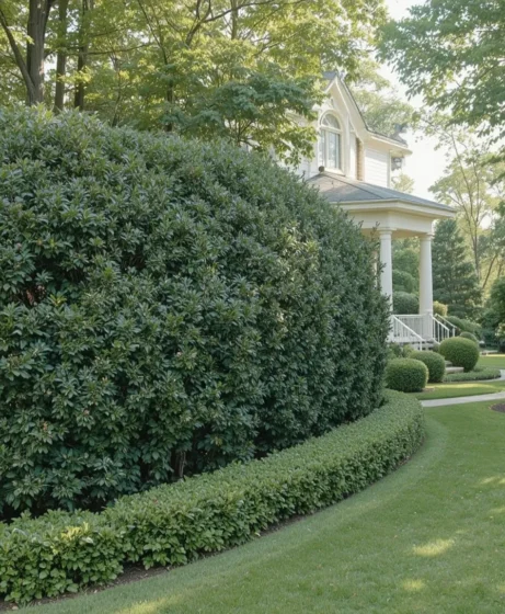 Classic Boxwood Hedge for Boundaries