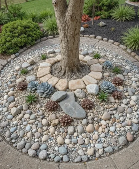 Design a Rock Garden Circle