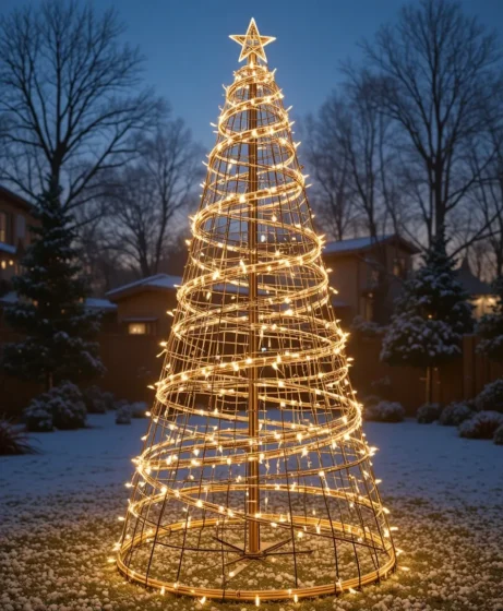 Double Spiral Frame Tree