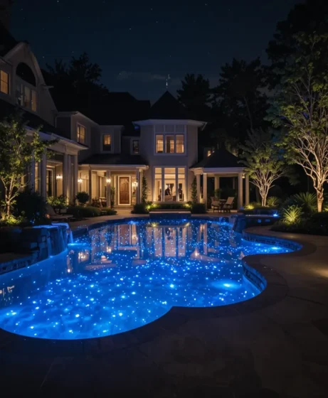 Fiber Optic Starry Effect