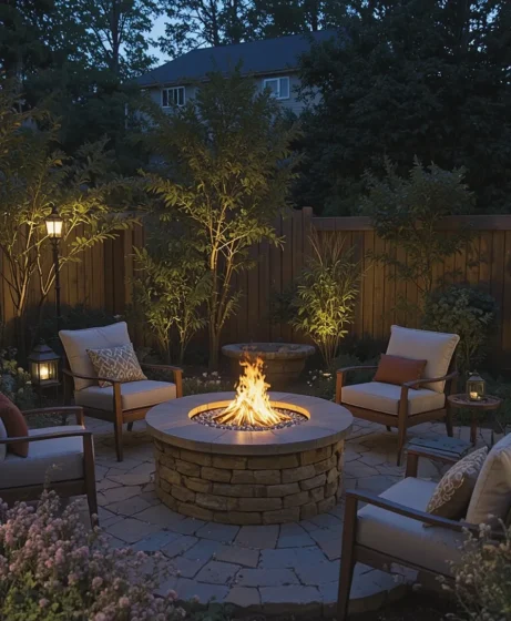 Fire Pit Lighting