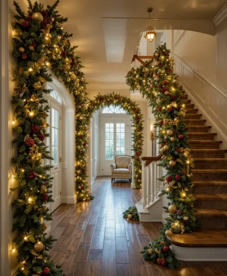 Garland with Integrated Lights