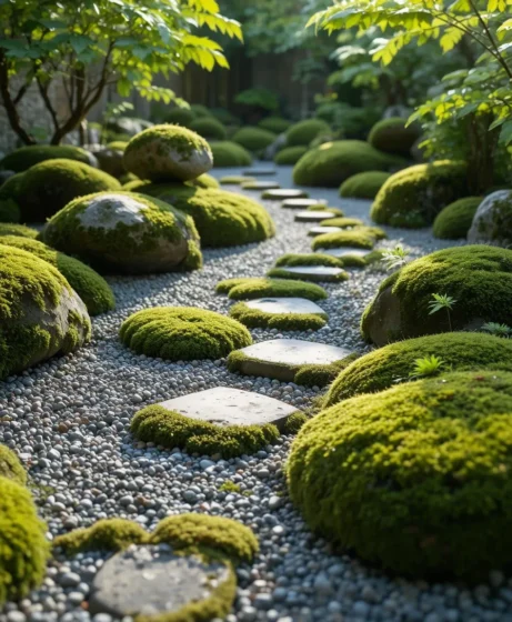 Gravel and Moss Garden 